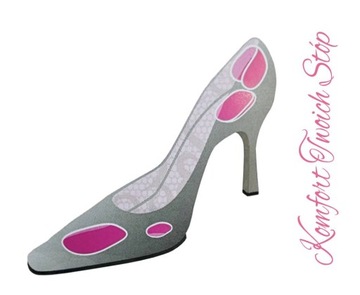 Гелевые ремешки для обуви SECO х 4 шт.