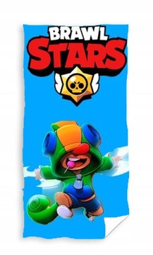 SUPERCIENKIE WŁÓKNO RĘCZNIK PLAŻOWY KĄPIELOWY PLAŻOWY 70X140 BRAWL STARS