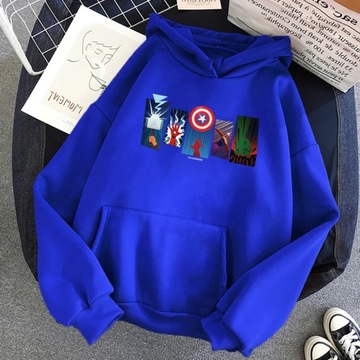 Superhero Arms Marvel Cartoon Hoodies Mens Disney