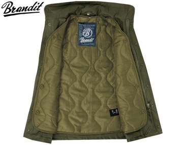 BRANDIT Kurtka Wojskowa M65 PARKA 2w1 Olive 6XL