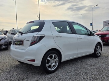 Toyota Yaris III Hatchback 5d Facelifting 1.0 VVT-i 69KM 2014 Toyota Yaris 1.0 69Ps 5Drz Biala Klimatyzacja Elektryka Alu Piekna Gwaranc, zdjęcie 5