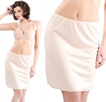 PÓŁHALKA klasyczna 15-02 HANNA STYLE BEŻOWY 4XL