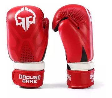Перчатки боксерские Kickboxing Ground Game, размер М.