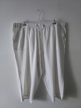 ARCADIA spodnie len wiskoza R 56 120-135