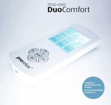 Электростимулятор Prorelax Duo Comfort Tens + Ems