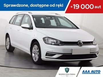 Volkswagen Golf VII Variant Facelifting 1.6 TDI-CR DPF BMT 115KM 2017 VW Golf 1.6 TDI, Navi, Klima, Klimatronic