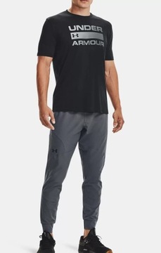 T-shirt męski Under Armour 1329582-001 - czarny S