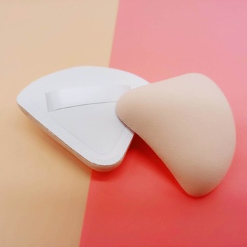 2pcs Makeup Puff Synthetic Sponge Soft Wet Dry Use