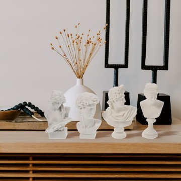 4шт греческие статуи мини-греческий бюст греческий