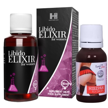 Sex Elixir for Women 30ml krople dla kobiet Libido Eliksir Hiszpańska Mucha