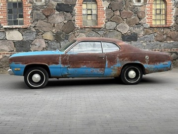 Plymouth 1972 Plymouth Duster prosto z filmu 1972 rok Zdrowy Kom, zdjęcie 3
