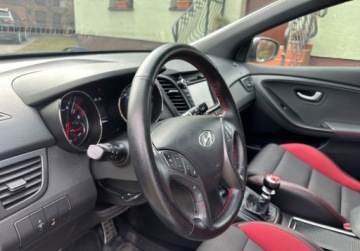 Hyundai i30 II Hatchback 5d Facelifting 1.6 GDI 186KM 2016 Hyundai i30 1,6Turbo 186KM Climatronic Kamera Led Navi Bezwypadkowy SERWIS, zdjęcie 31