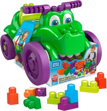 НАБОР БЛОКОВ MEGA BLOKS FIRST BUILDERS RIDE UP PUSHER BLOC EATER