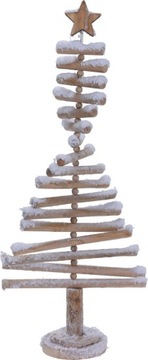 Choinka drewniana dekoracyjna świąteczna 60cm