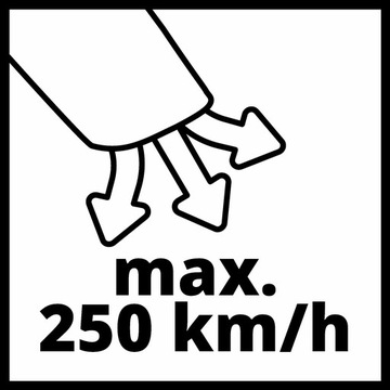 АККУМУЛЯТОРНАЯ ВОЗДУХОДУВКА, 3 ЧАСТИ, 1,1 кг GE-UB 18/250 Li E-Solo EINHELL