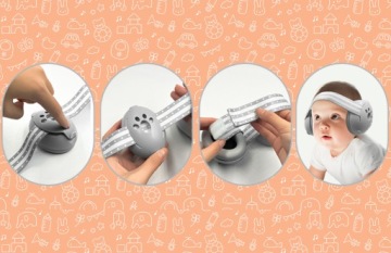 НАУШНИКИ, ЗАЩИТНЫЕ, ЗВУЧАЮЩИЕ НАШУШКИ ДЛЯ МЛАДЕНЦЕВ И ДЕТЕЙ