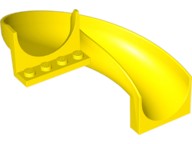 LEGO 11267 Żółta duża zjeżdżalnia 7 x 12 x 8 1/3 yellow ślizg