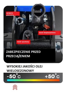 АВТОПОДЪЕМНИК ŻABA ГИДРАВЛИЧЕСКИЙ ПОДЪЕМНИК ŻABA 2,5Т + РЕЗИНА