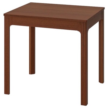IKEA EKEDALEN Stół rozkładany brązowy 80/120x70 cm