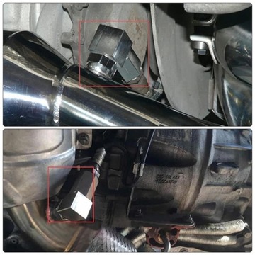 УГЛОВОЙ ЭМУЛЯТОР 90° ЛЯМБДА-ЗОНДА С КАТАЛИЗАТОРОМ M18x1,5