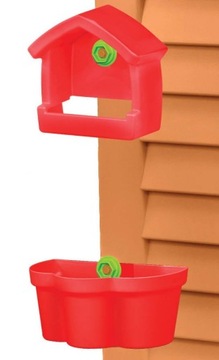 САДОВЫЙ ДОМИК ДЛЯ ДЕТЕЙ СО СТОЛОМ И Табуреткой MOCHTOYS Polish