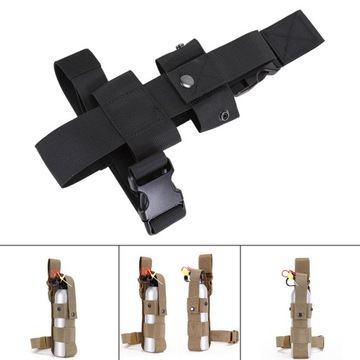 Чехол для бутылки с водой Drop Legs с черными ремнями