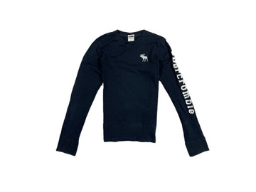 Abercrombie & Fitch longsleeve unikat logo ideał S