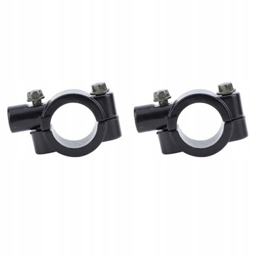 2 szt. 25mm kierownica motocykla uchwyt do mocowania lusterka zacisk ZX