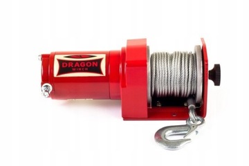 DRAGON WINCH Лебедка 2500 фунтов, 12 В для квадроциклов и квадроциклов