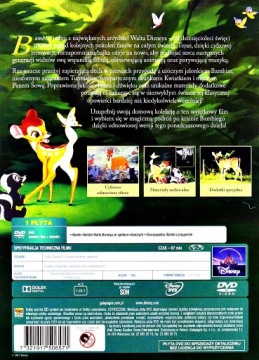 DVD «БЭМБИ ДИСНЕЙ ЗАЧАРОВАННАЯ КОЛЛЕКЦИЯ» DVD PL