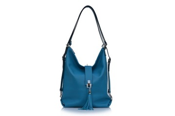 КОЖАНАЯ СУМКА-ШОППЕР 2В1 А4