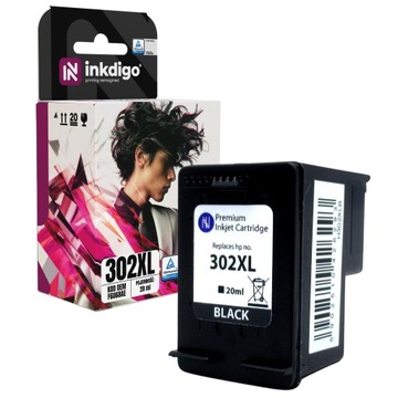 Tusz do HP 302 XL DESKJET 1110 2130 3630 4520 BK