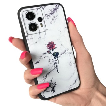 Etui matowe do Motorola Moto G13 / G23 / G53 silicone + szkło 9H