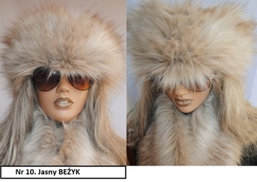 зимняя МЕХОВАЯ ПОЯСКА - как шапка - для Деда Мороза