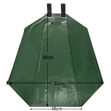 СУМКА ДЛЯ ПОЛИВА 75 Л СУМКА ДЛЯ ПОЛИВА ДЕРЕВЬЕВ 92X88 СМ ПОЛИВ