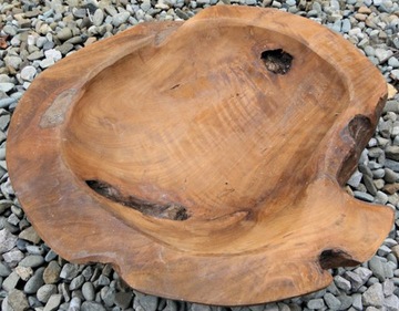 Тиковое блюдо MISA TEAK, диам. 35-40см Восток