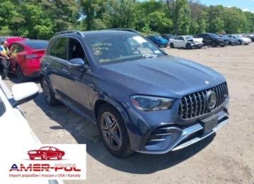 Mercedes GLE V167 2024 Mercedes-Benz GLE 2024r., AMG GLE 53 4MATIC, 3.0L, od ubezpieczalni 3.0