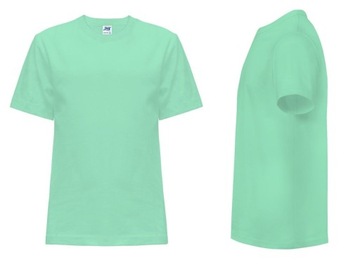 T-SHIRT DZIECIĘCY koszulka JHK TSRK-150 miętowa 3-4 MG 104