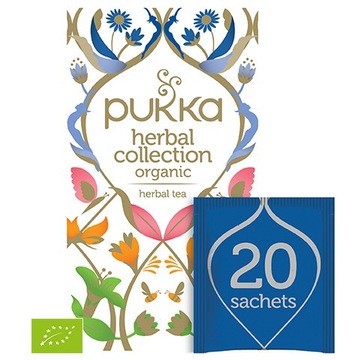 Herbata Herbal Collection - Mix 20 saszetek Pukka