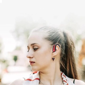 БЕСПРОВОДНЫЕ НАУШНИКИ BLUETOOTH СПОРТИВНЫЙ МИКРОФОН POWERBANK 5.1