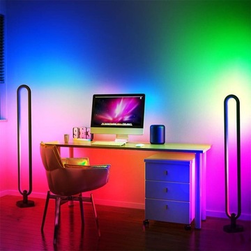 LAMPA LED podłogowa WIFI SMART TUYA PLUG RGBW INTELIGENTNA MOCNA JAKOŚĆ