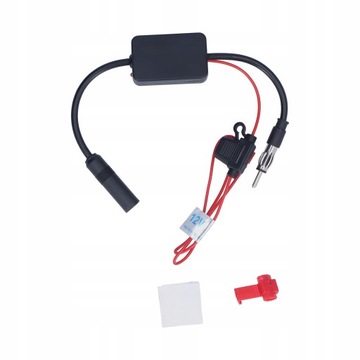 WZMACNIACZ ANTENOWY SYGNAŁU FM RADIO 12V 25DB