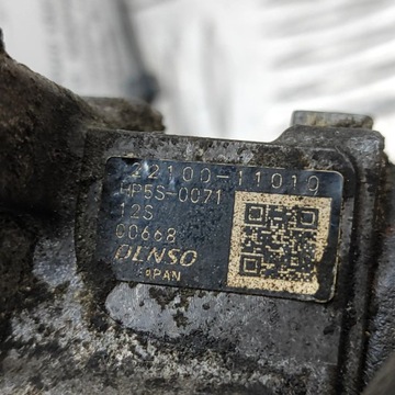 TOYOTA LAND CRUISER (BJ70) 2016 ČERPADLO VSTŘIKOVAČE VYSOKÉHO TLAKU