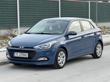 Hyundai i20 II Coupe 1.2 MPI 84KM 2017 HYUNDAI I20 1.2 Classic Plus Krajowy Bezwypadkowy I Właściciel