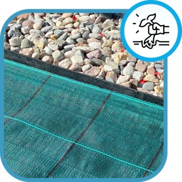 Агроволокно 100 г, зелёное, толстое, 15 x 3,2 м, прочная агроткань, маты + штифты