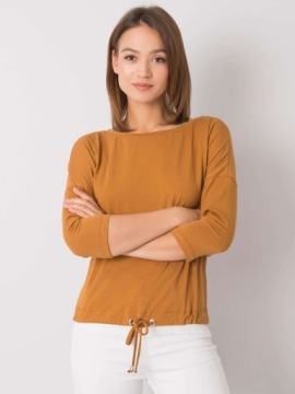 БЛУЗКА ЖЕНСКАЯ светло-коричневая, цвета хлопка