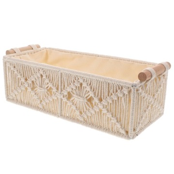 KOSZE TKANE POJEMNIK DO PRZECHOWYWANIA BOHO DECOR