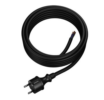 Przewód z wtyczką PP-40H z/u 5m H05RR-F 3x2,5 IP44