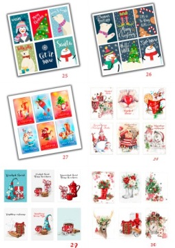 CHRISTMAS GIFT BAGS конфеты эко 6 шт.