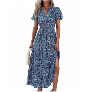 Sukienka na co dzień boho maxi rozmiar M